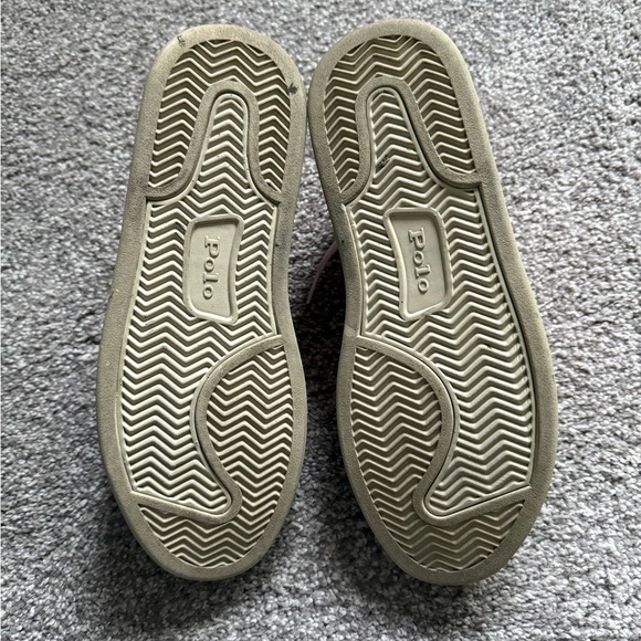 Ralph Lauren Pink and White Sneakers - Picture 7 of 13